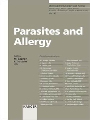 cover image of Parasites and Allergy